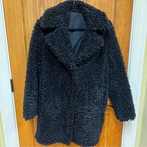 Black Reversible Kensie Coat, Size M